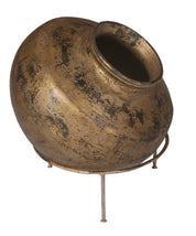 Clay Pot With Iron Stand | Clay