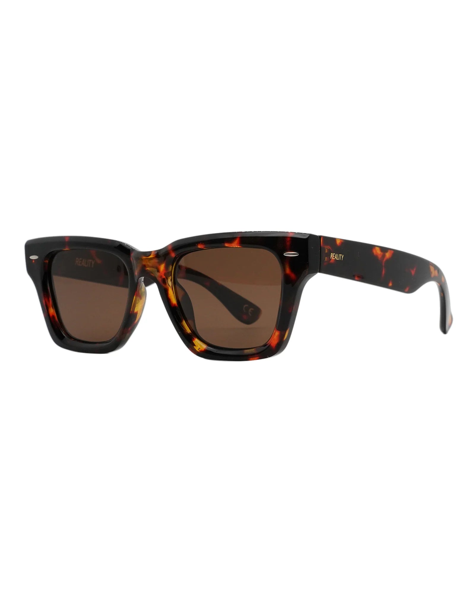 Reality The Tourist Sunglasses | Turtle Brown