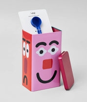WRAP Faces Coffee Storage Tin | Faces