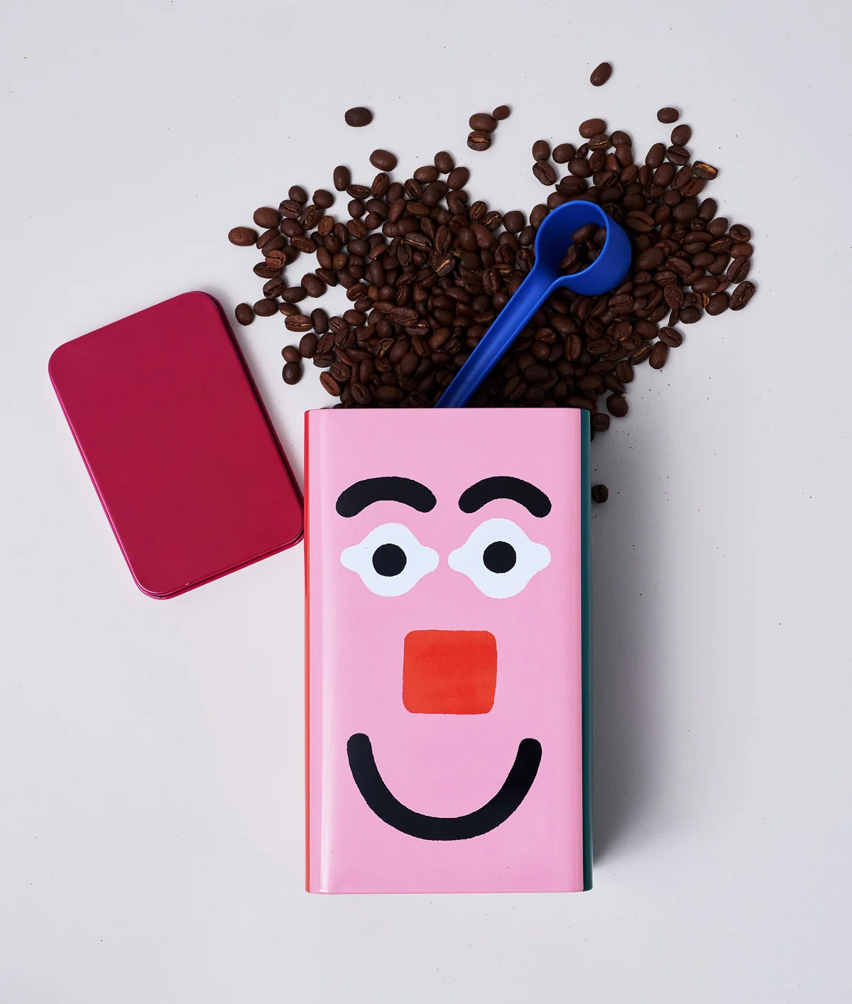 WRAP Faces Coffee Storage Tin | Faces