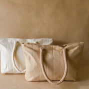 Akiiko Soft Waffle Carry-All Tote | Natural