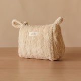 Akiiko Fyra Triangle Terry Pouch | Cream