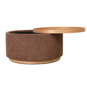 Rembrandt Miami Tray Ottoman | Tobacco