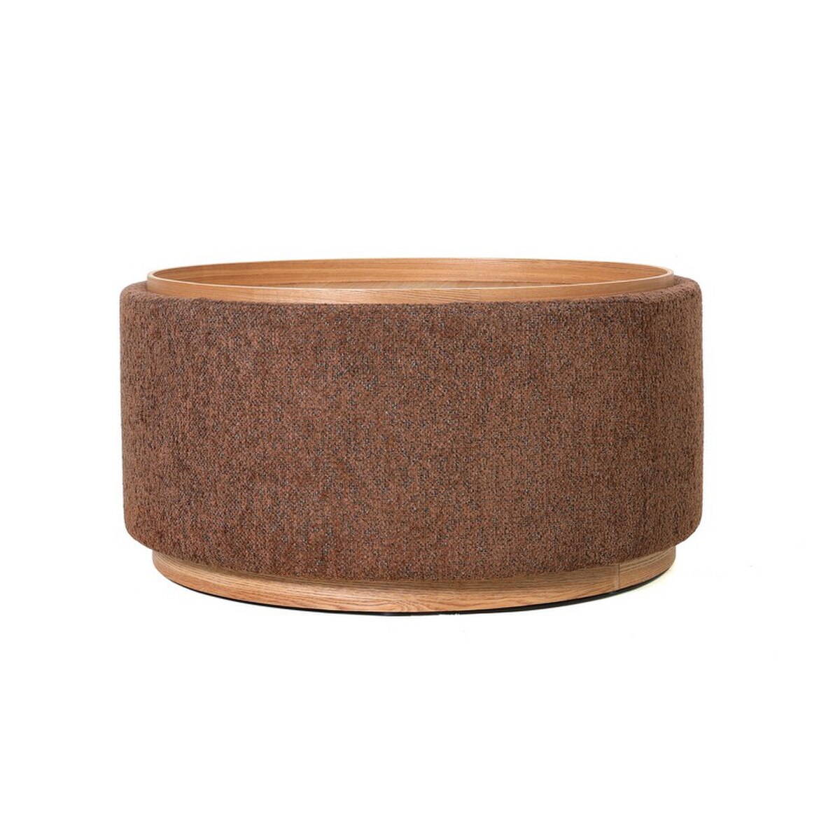 Rembrandt Miami Tray Ottoman | Tobacco