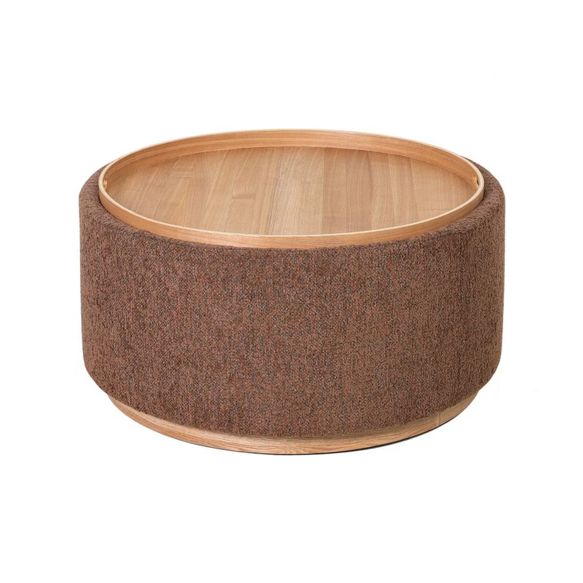 Rembrandt Miami Tray Ottoman | Tobacco