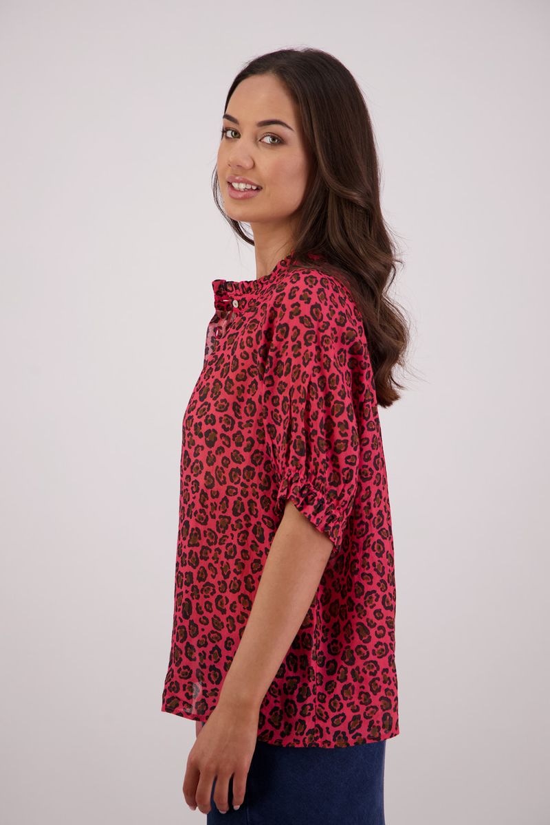 Briarwood Pearly Top | Animal Print