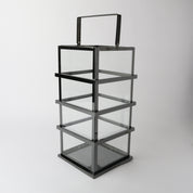 Stainless Steel Ralph Lantern | Black Nickel