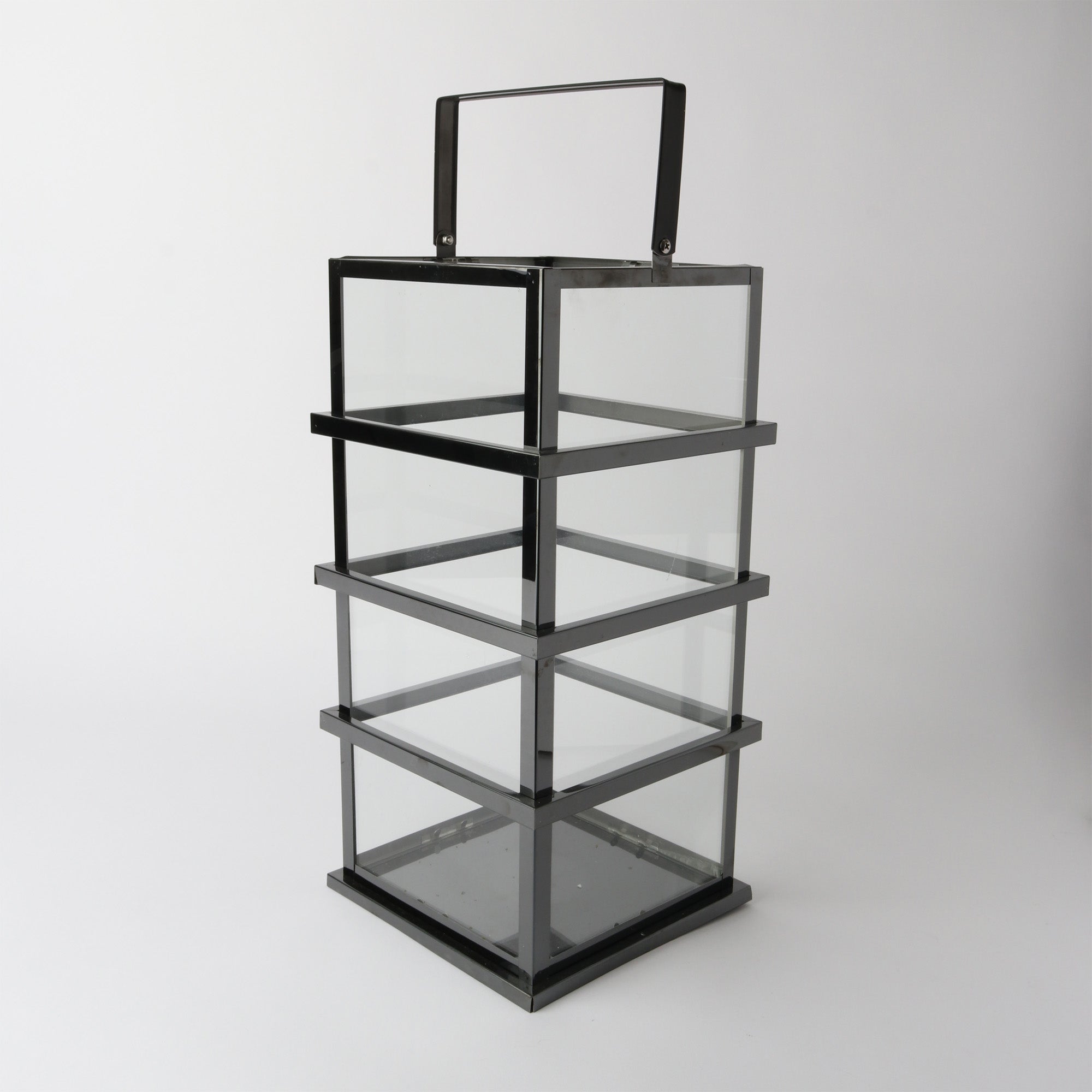 Stainless Steel Ralph Lantern | Black Nickel