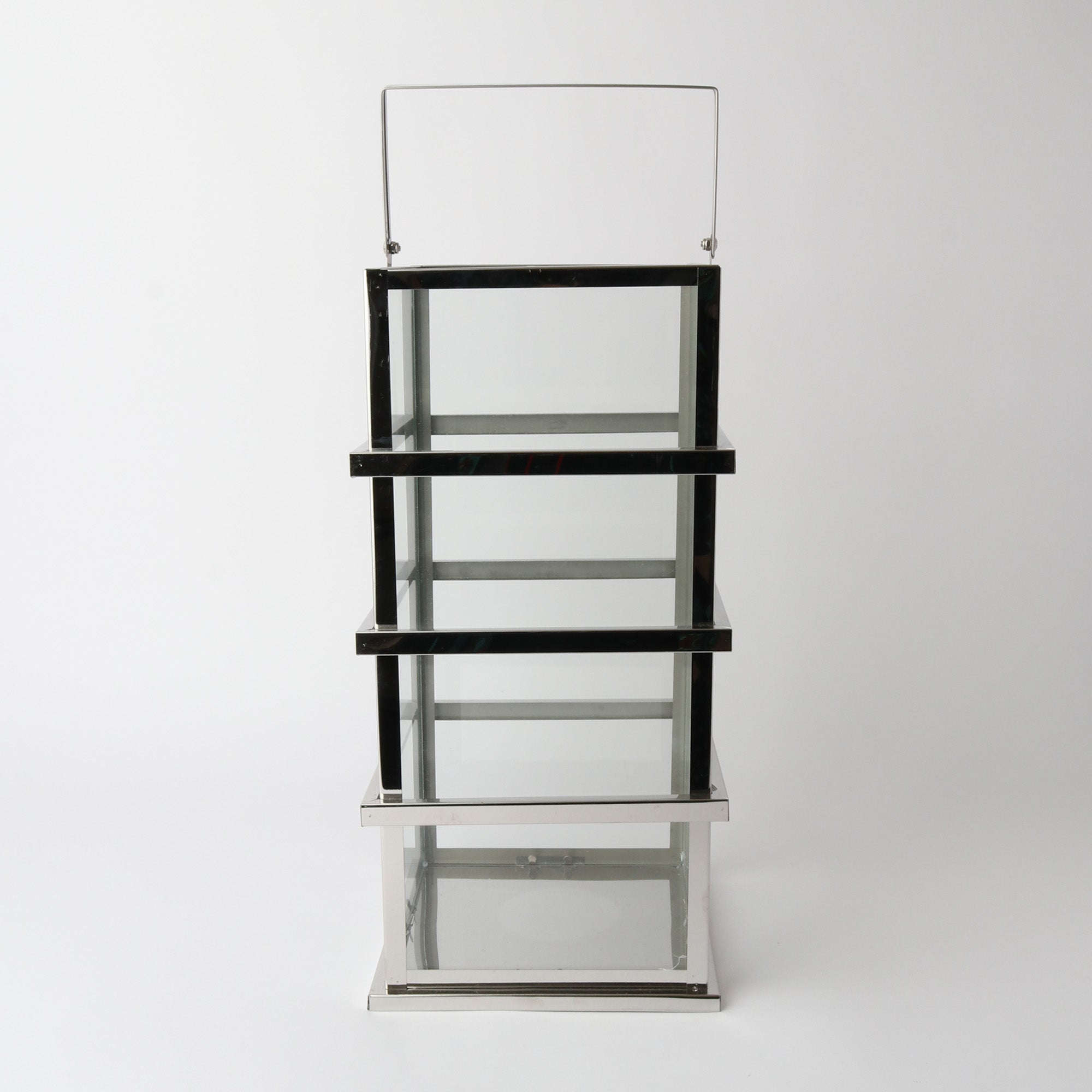 Stainless Steel Ralph Lantern | Silver