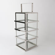 Stainless Steel Ralph Lantern | Silver