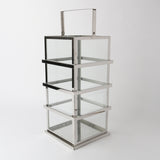 Stainless Steel Ralph Lantern | Silver