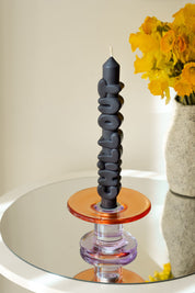 Chill Out 3D Taper Candle | Black