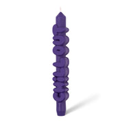 Chill Out 3D Taper Candle | Indigo