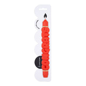 Congrats 3D Taper Candle | Orange