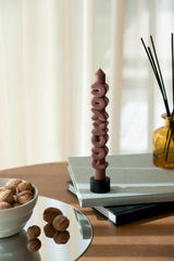 Fxxk You 3D Taper Candle | Mocha
