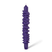 Happy Bday  3D Taper Candle | Indigo