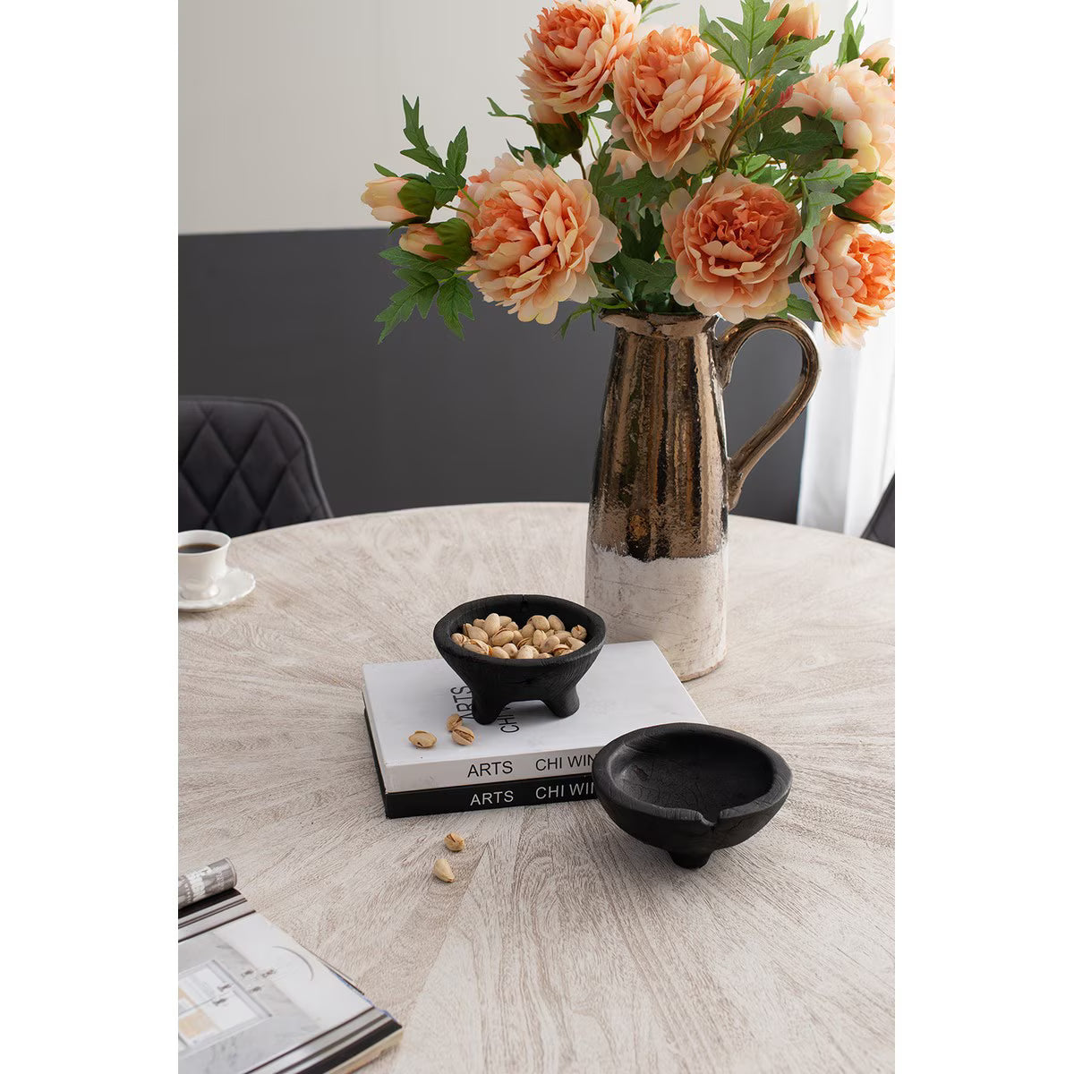 Rembrandt Teak Bowl | Black