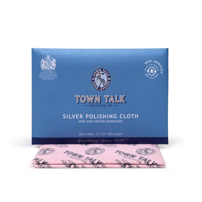 Town Talk Silver Polishing Cloth | Small