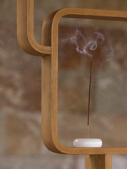 Citta Haze Incense Holder | Jade White