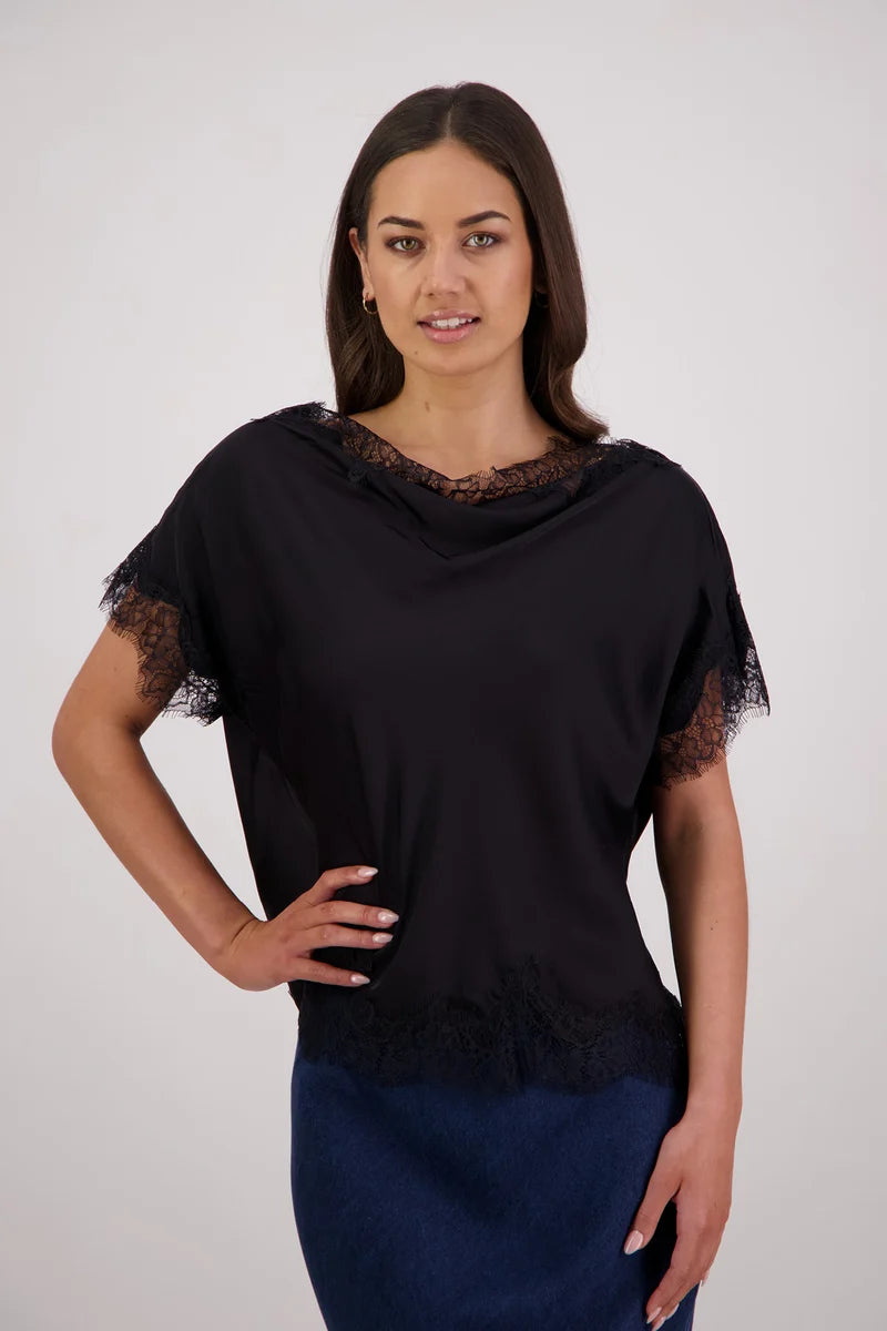 Briarwood Tabby Top | Black