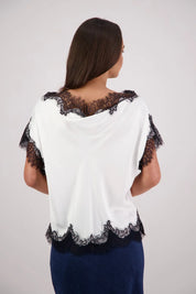 Briarwood Tabby Top | Ivory