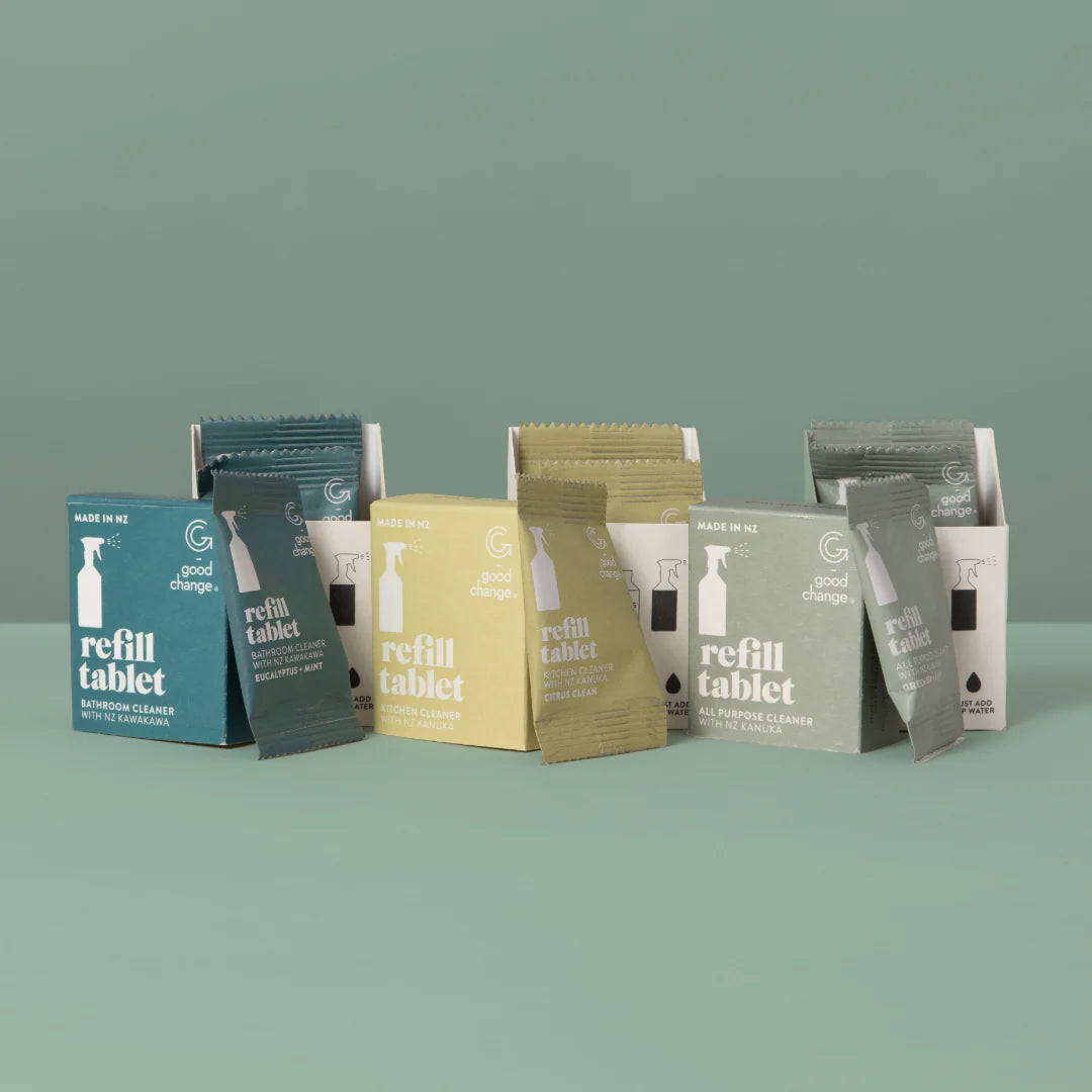 Good Change Refill Tablet | All Purpose Green Tea + Lily