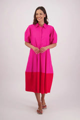 Briarwood Tamsin Dress | Pink Red