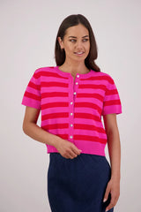 Briarwood Tasha Top | Pink Red
