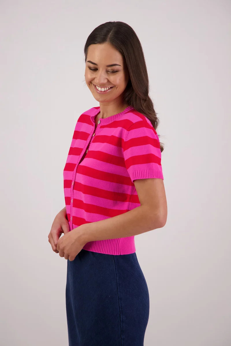 Briarwood Tasha Top | Pink Red