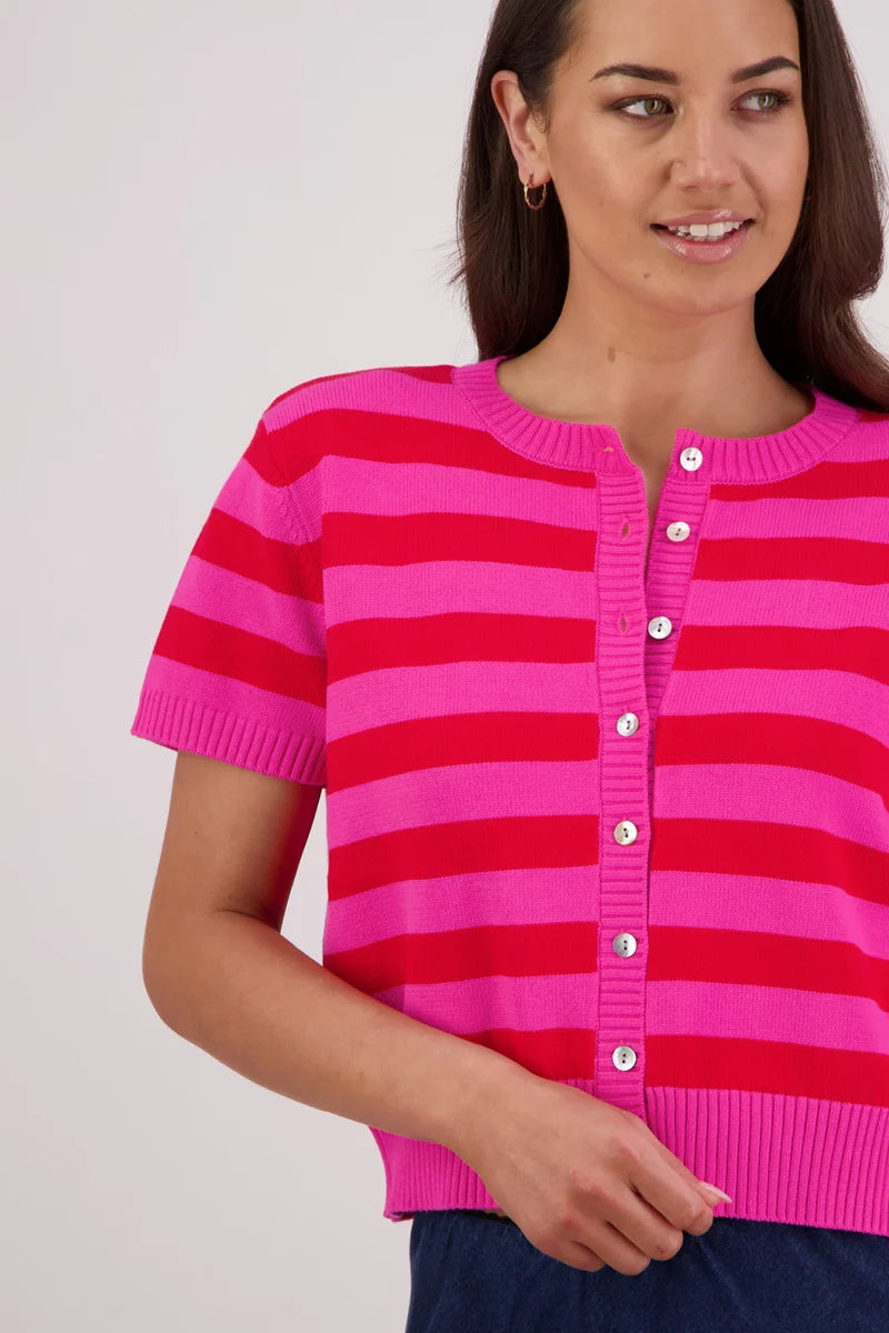 Briarwood Tasha Top | Pink Red