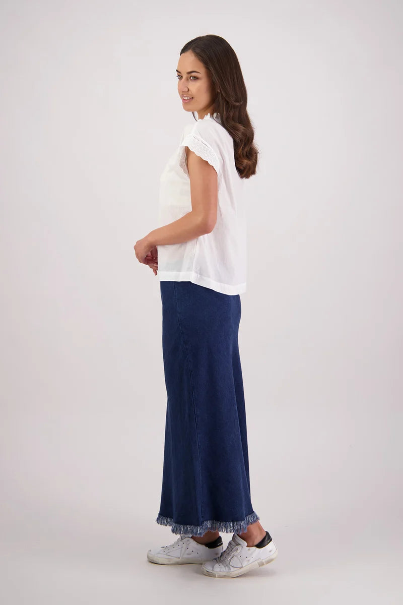 Briarwood Tashi Skirt | Denim