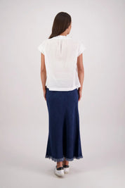 Briarwood Tashi Skirt | Denim