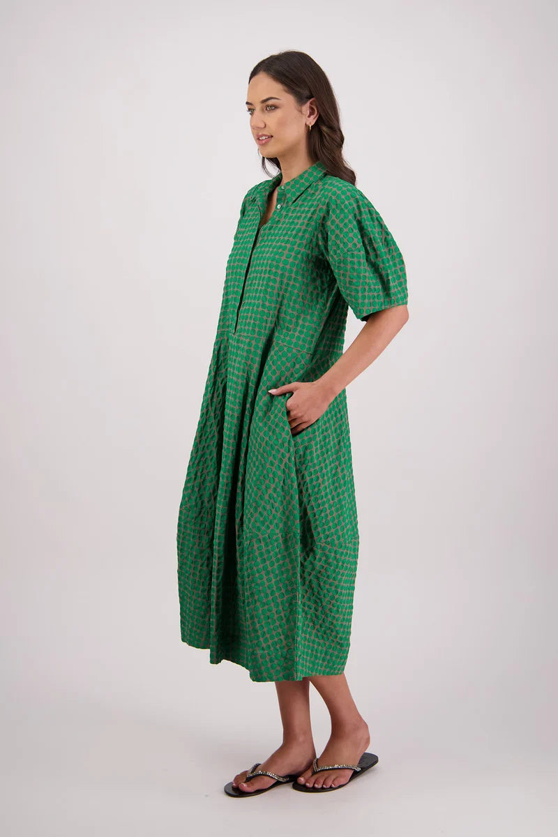 Briarwood Tatum Dress | Grey Green