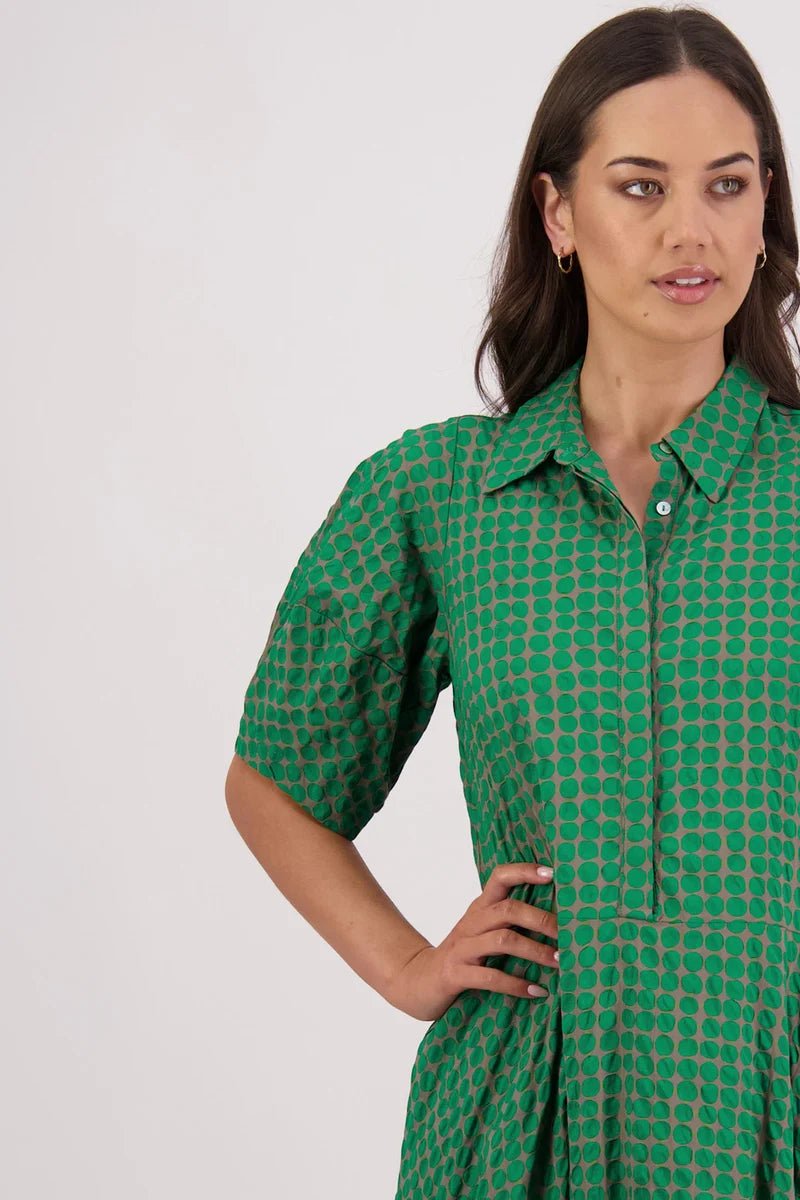 Briarwood Tatum Dress | Grey Green