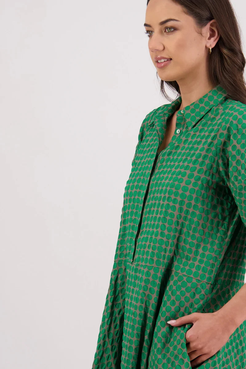 Briarwood Tatum Dress | Grey Green