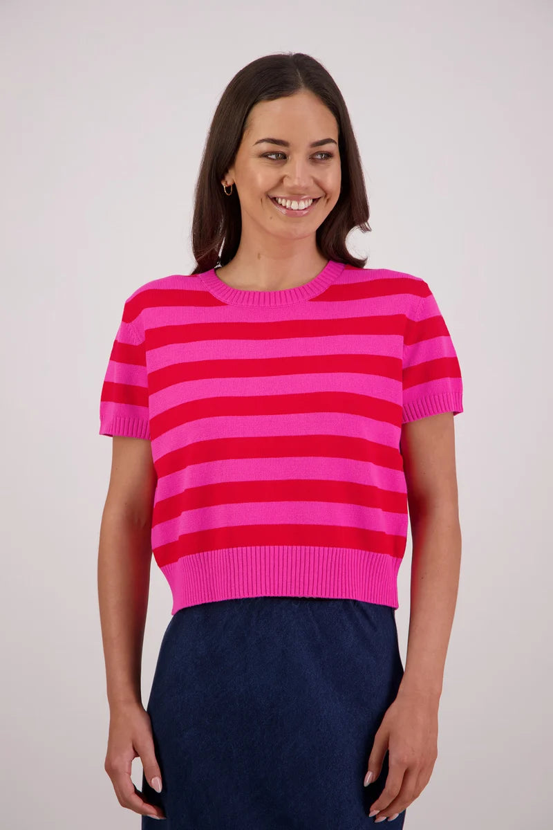 Briarwood Teeni Top | Red Pink