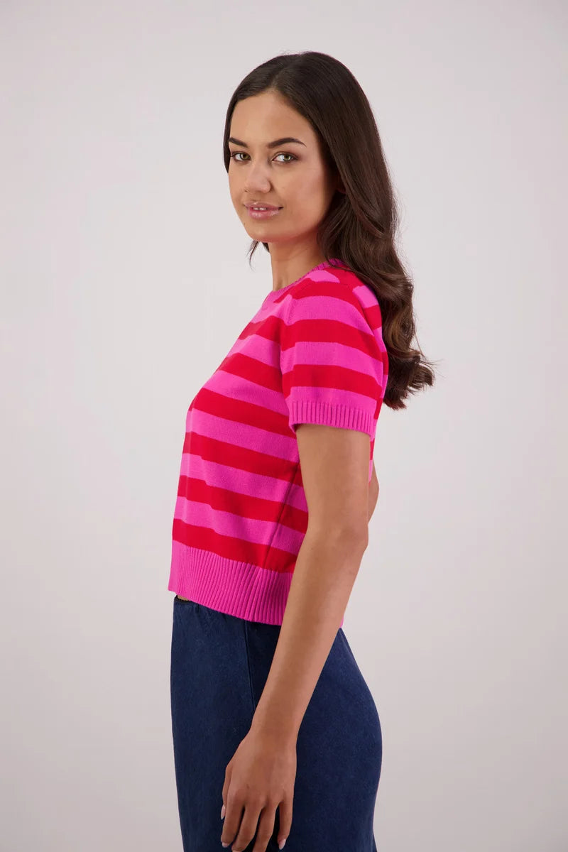 Briarwood Teeni Top | Red Pink