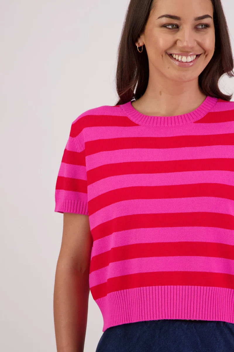 Briarwood Teeni Top | Red Pink