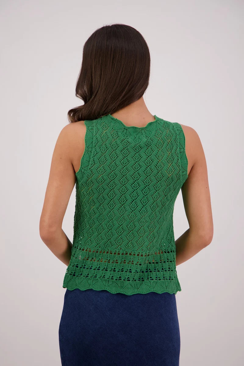 Briarwood Temple Top | Green