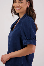 Briarwood Theodore Shirt | Tencel Denim