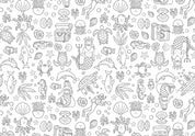 Colour Me Kids  Washable, Reusable Colouring-In Solo Mat Kit | Tidal Treasures