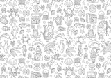 Colour Me Kids  Washable, Reusable Colouring-In Solo Mat Kit | Tidal Treasures