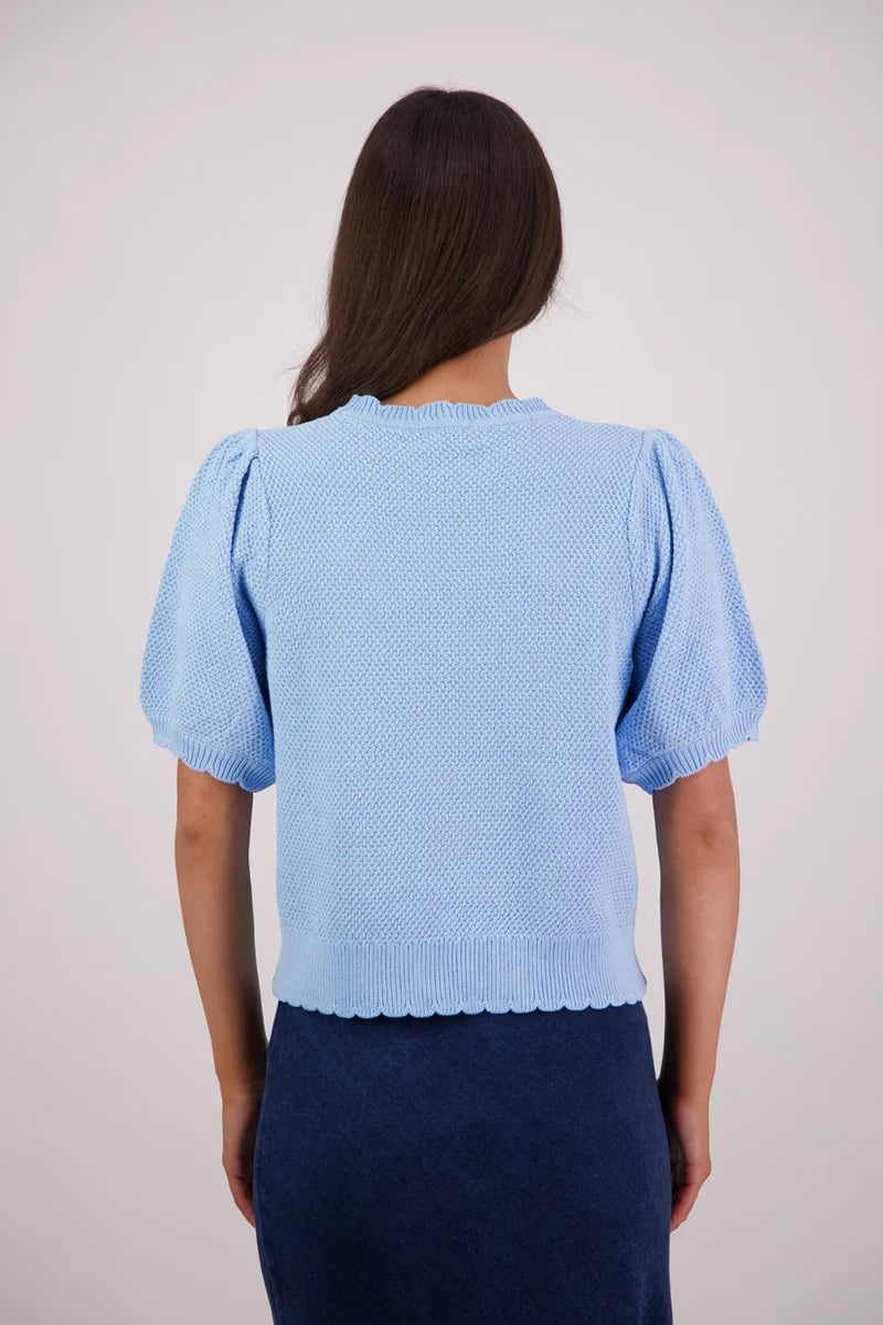 Briarwood Tiger Top |  Sky Blue