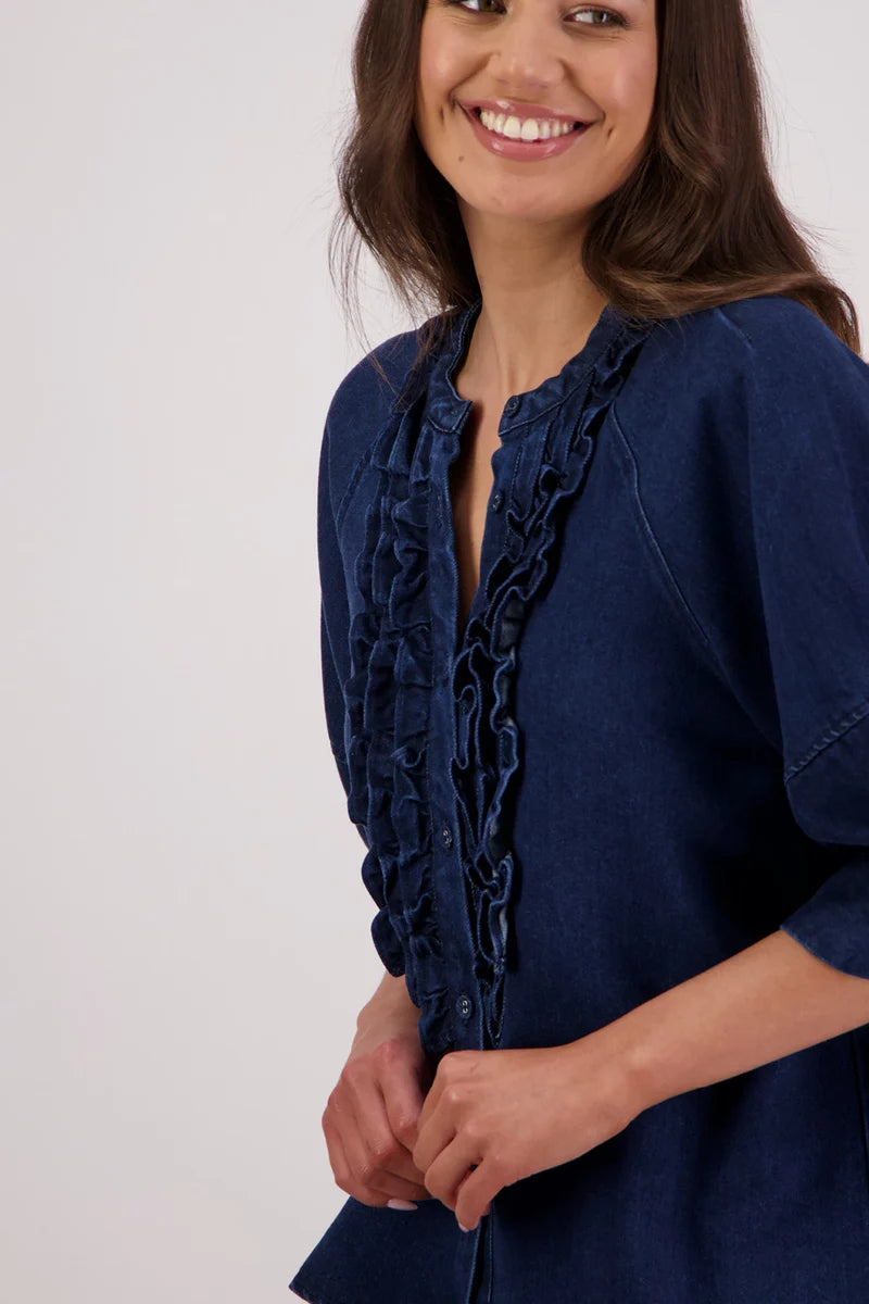 Briarwood Todd  Shirt | Tencel Denim