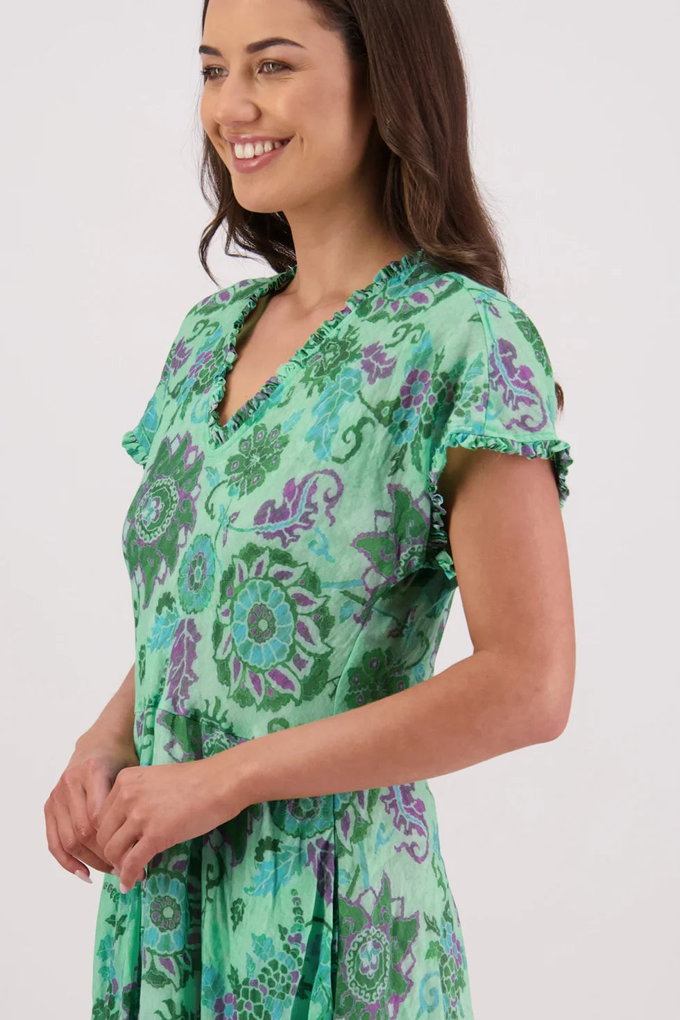 Briarwood Tori Dress | Green Floral