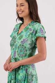 Briarwood Tori Dress | Green Floral