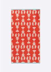 Anorak Lobster Organic Towel | Hand Towel
