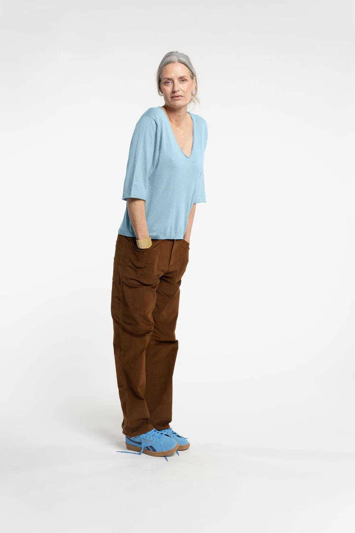 New Lands Treadlight Trouser | Bark