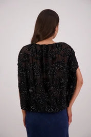 Briarwood Tulia Top | Black Sequin