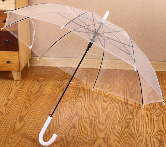 Accosca Auto Open Umbrella 23" |  Transparent